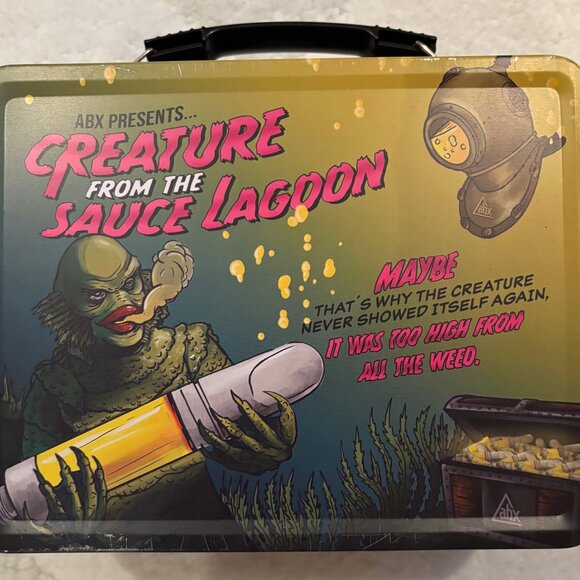 Planet of The Eigths & Dabcula - Lunch Box - Tin Container Box - Picture 2 of 4